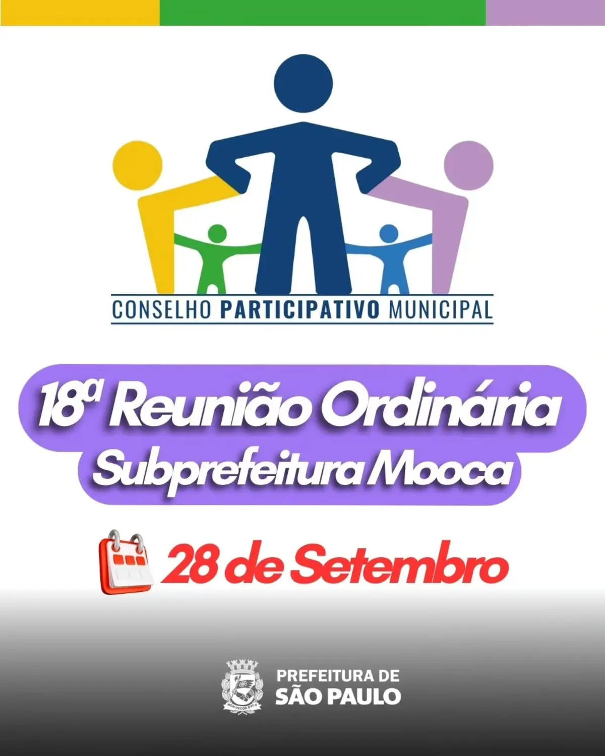 18ª Reunião Ordinária do Conselho Participativo Municipal da Subprefeitura Mooca
