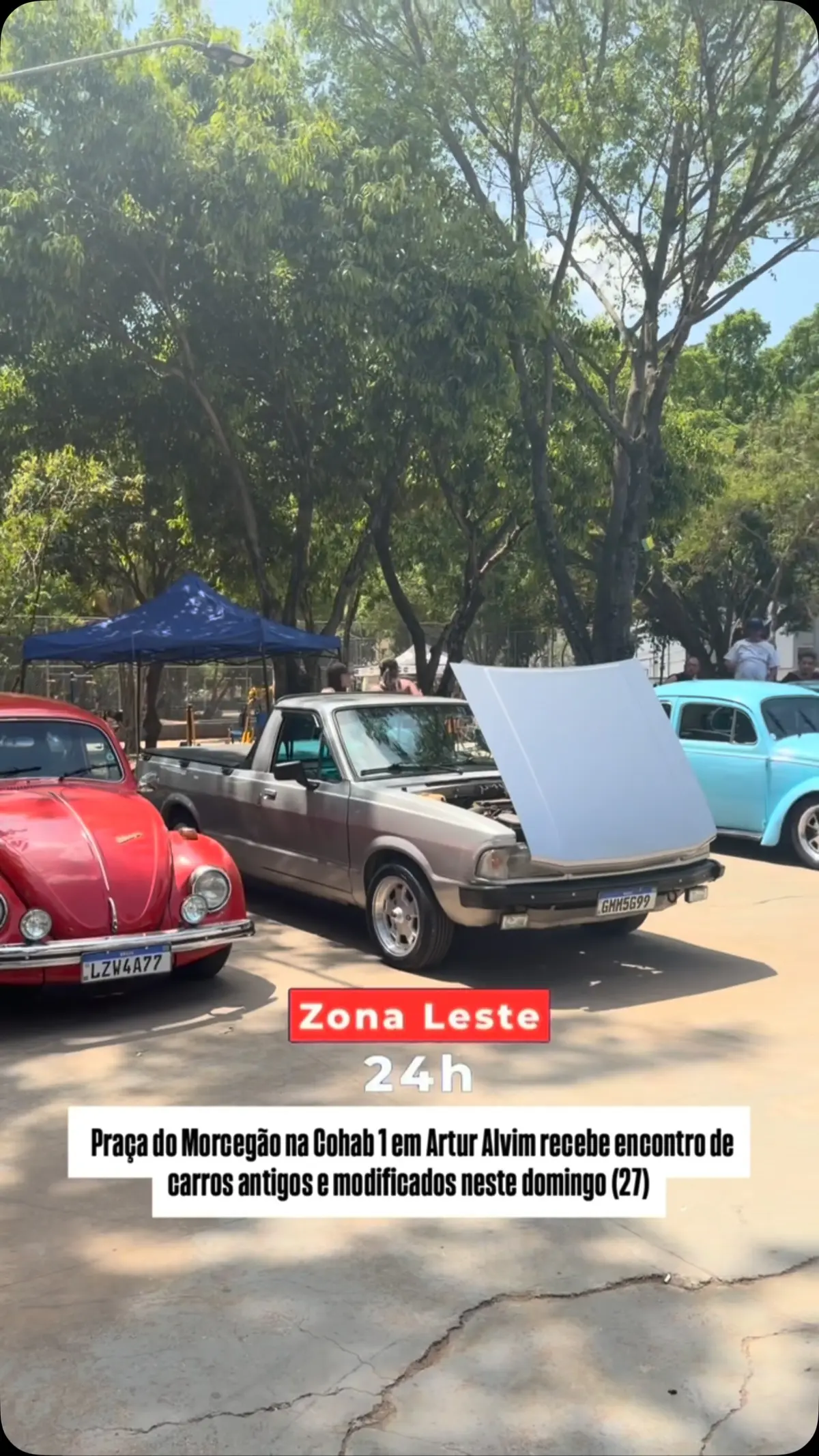 A Praça do Morcegão, na Cohab 1, em Artur Alvim, Zona Leste de São Paulo, recebe neste domingo (27) um…