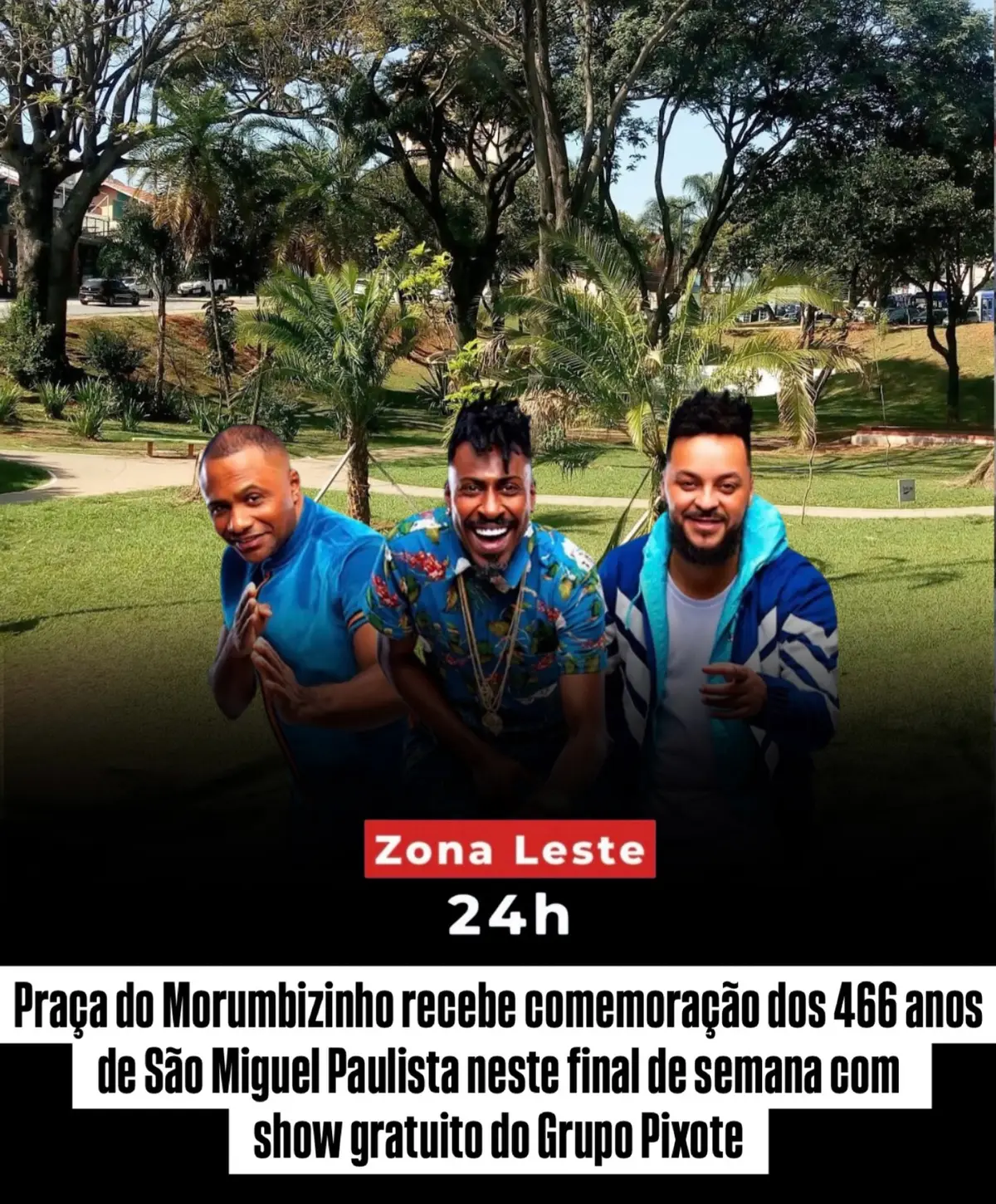 A Praça Fortunato da Silveira, conhecida como Praça do Morumbizinho, em São Miguel Paulista, na Zona Leste de…