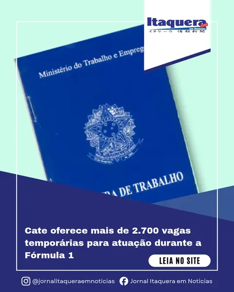 Mais de 2.700 vagas para a Fórmula 1