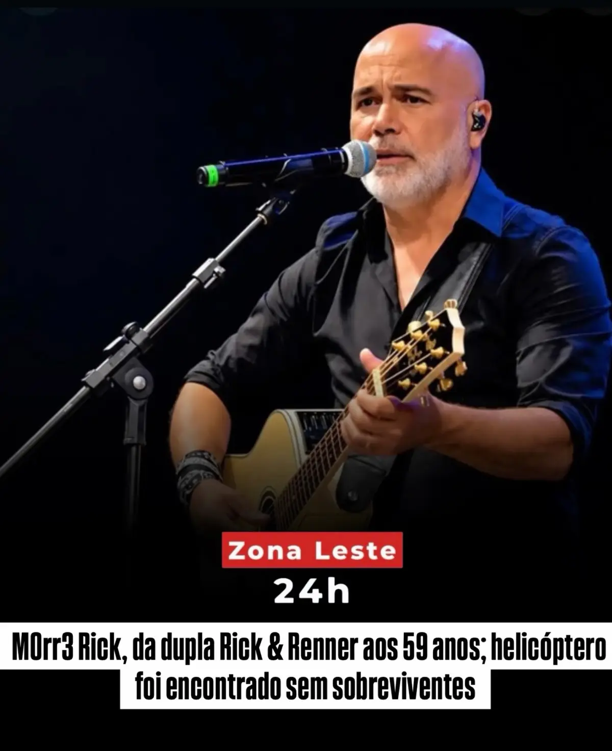 O cantor Rick Sollo, conhecido nacionalmente pela dupla sertaneja Rick & Renner, morreu aos 59 anos após um…