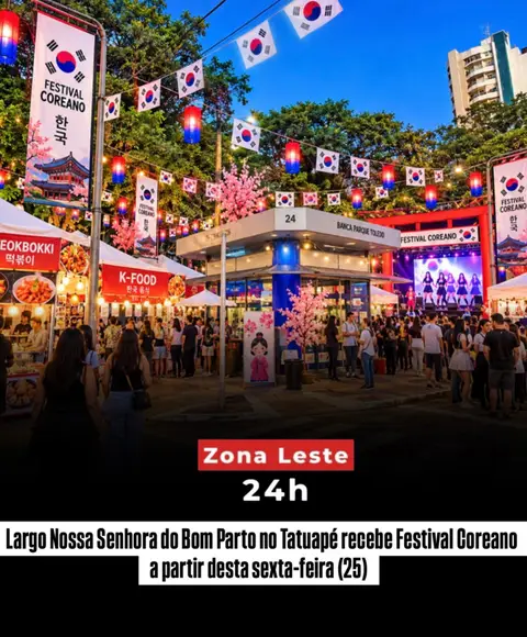 O Largo Nossa Senhora do Bom Parto, no Tatuapé, Zona Leste de São Paulo, recebe a partir desta sexta-feira…